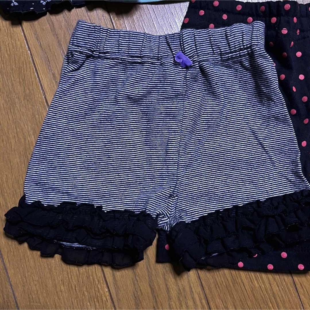 Combi mini(コンビミニ)のbaiya80ショートパンツズボン短パン女の子まとめ売りベビーキッズ子供服春夏 キッズ/ベビー/マタニティのベビー服(~85cm)(パンツ)の商品写真