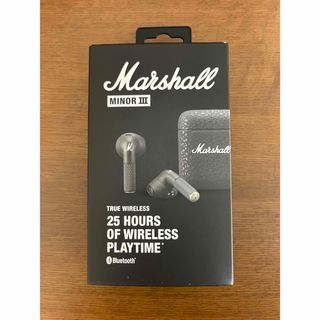 MARSHALL HEADPHONES フルワイヤレスイヤホン MINOR II(ヘッドフォン/イヤフォン)