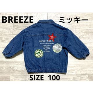 BREEZE×ディズニーコラボ デニムジャケット100