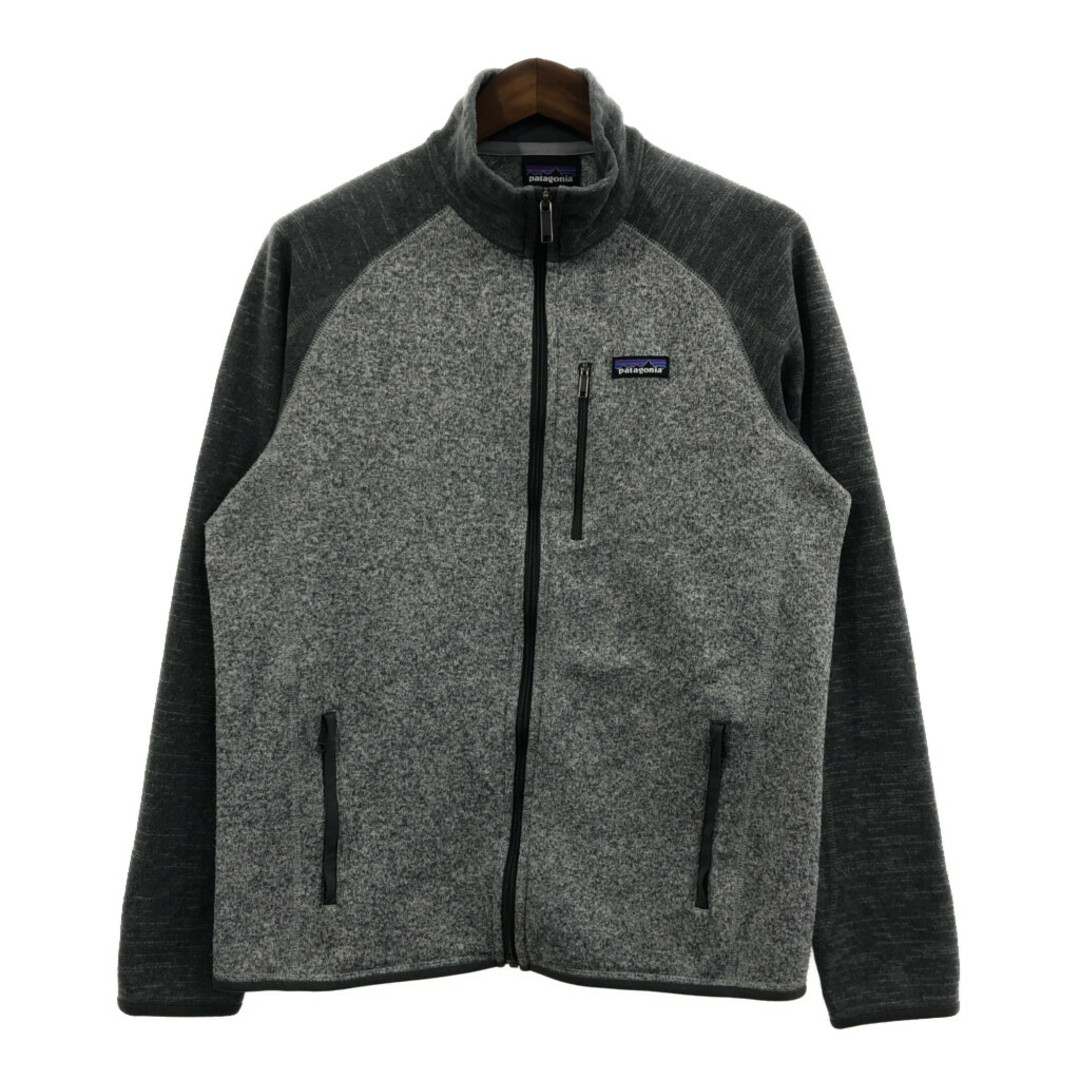 patagonia(パタゴニア)のpatagonia パタゴニア ベターセーター フリースジャケット アウトドア ライトグレー (メンズ L) 中古 古着 Q4617 メンズのジャケット/アウター(その他)の商品写真