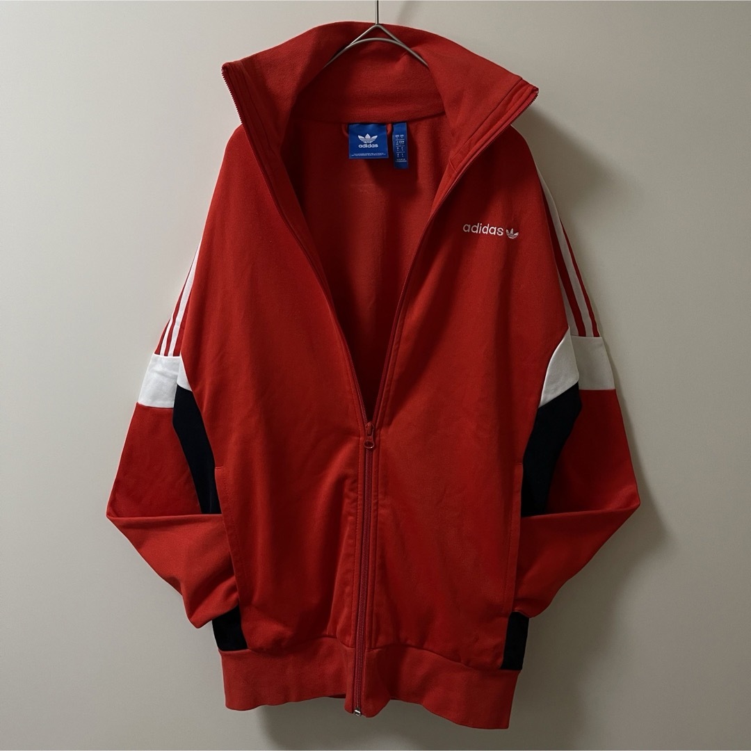 adidas - 70s復刻美品】アディダス刺繍トラックジャケット古着 adidas - 70s復刻美品】アディダス刺繍トラックジャケット古着