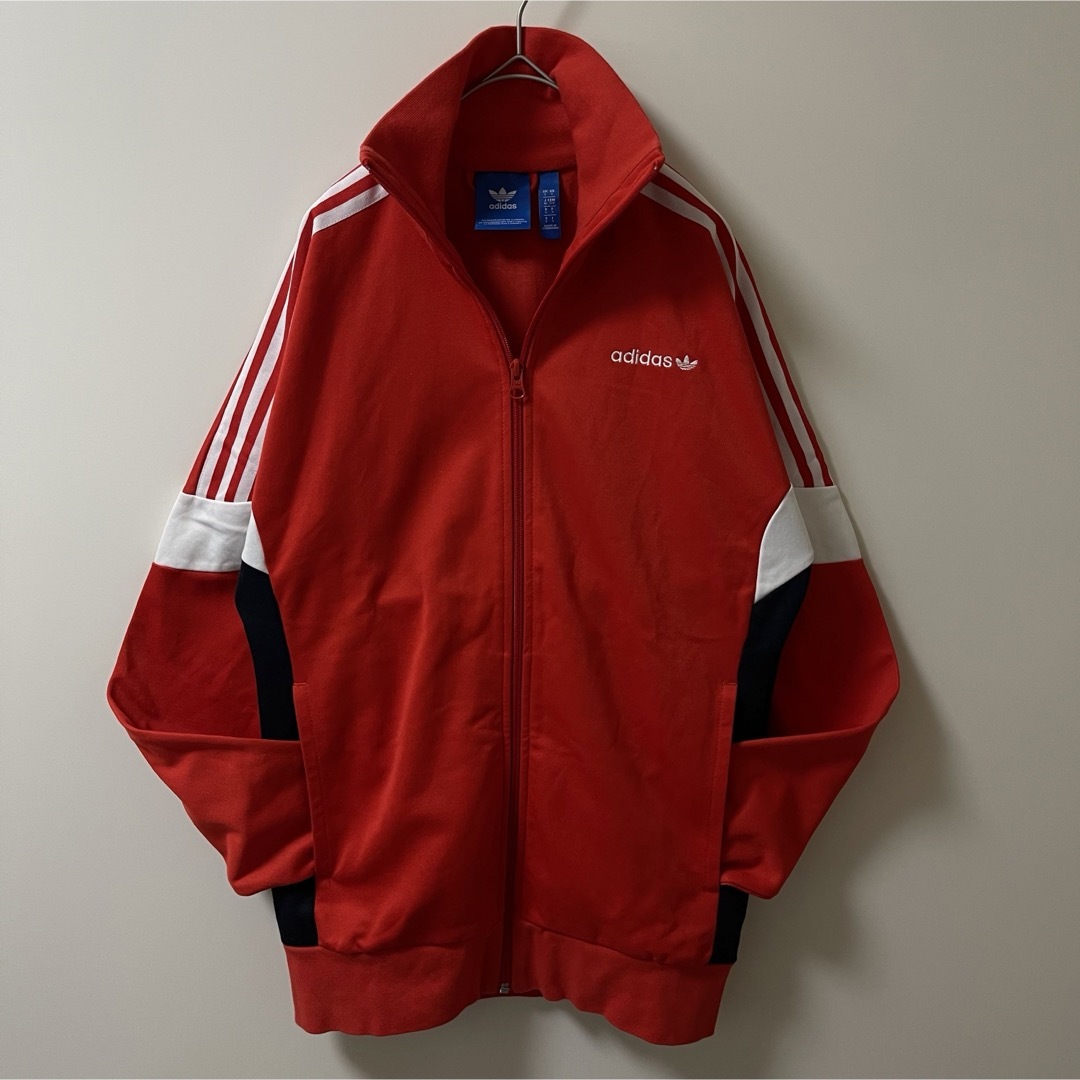 adidas - 70s復刻美品】アディダス刺繍トラックジャケット古着 adidas - 70s復刻美品】アディダス刺繍トラックジャケット古着