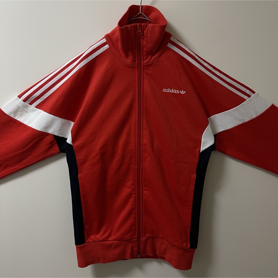 adidas - 70s復刻美品】アディダス刺繍トラックジャケット古着 adidas - 70s復刻美品】アディダス刺繍トラックジャケット古着