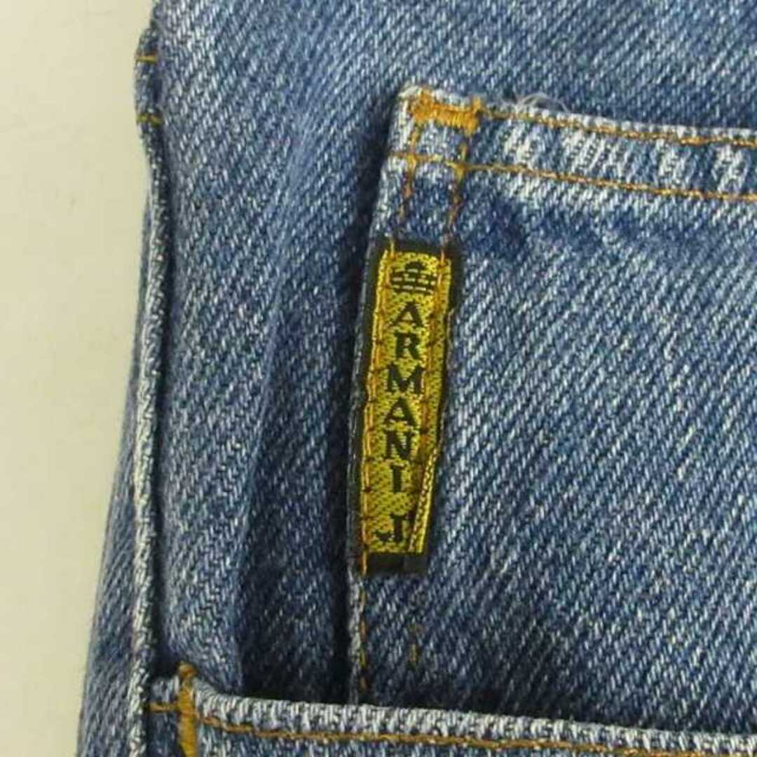 ARMANI JEANS(アルマーニジーンズ)のアルマーニ ジーンズ デニムパンツ ジーンズ ロゴ プレート 34 ■GY14 メンズのパンツ(デニム/ジーンズ)の商品写真