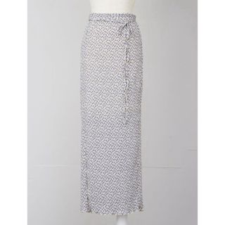 ロザリームーン(Rosary moon)のRosarymoon Flower Pleats Skirt (ロングスカート)