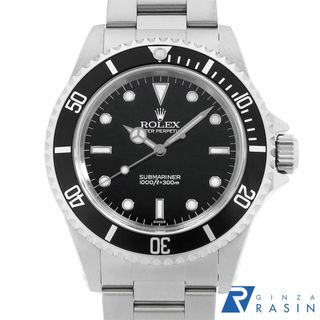 ロレックス(ROLEX)のロレックス サブマリーナ ノンデイト 14060 ブラック U番 メンズ 中古 腕時計(腕時計(アナログ))