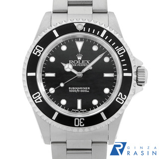 ロレックス(ROLEX)のロレックス サブマリーナ ノンデイト 14060M ブラック Y番 メンズ 中古 腕時計(腕時計(アナログ))