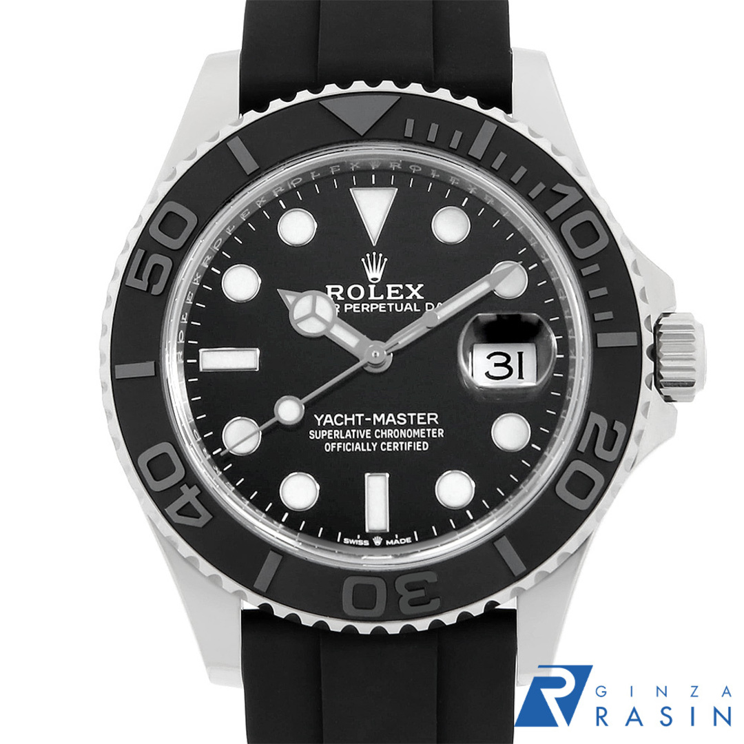 ROLEX(ロレックス)のロレックス ヨットマスター42 226659 ブラック ランダム番 メンズ 中古 腕時計 メンズの時計(腕時計(アナログ))の商品写真