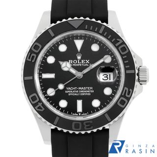 ロレックス(ROLEX)のロレックス ヨットマスター42 226659 ブラック ランダム番 メンズ 中古 腕時計(腕時計(アナログ))