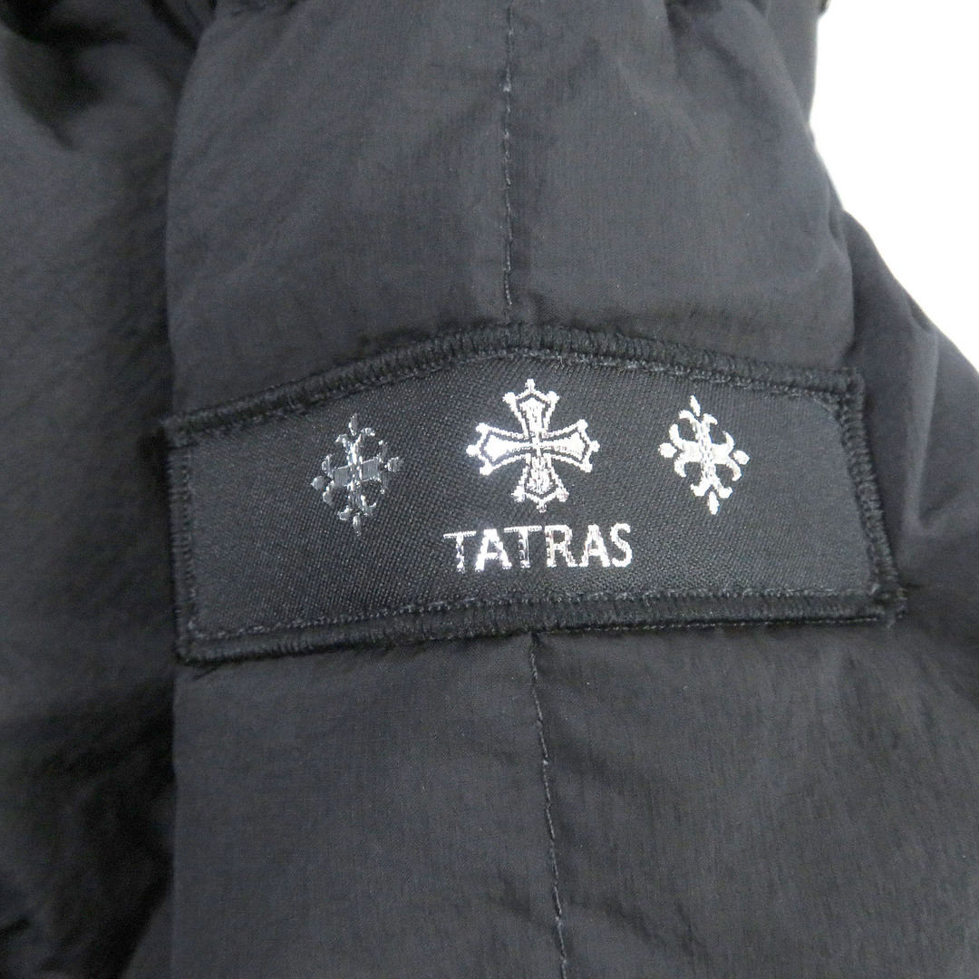 TATRAS(タトラス)の美品□TATRAS タトラス 20AW MTA20A4566 BOESIO フーデッド WZIP パフィージャケット ダウンジャケット ブラック 02 ハンガー付き 正規品 メンズ メンズのジャケット/アウター(ダウンジャケット)の商品写真