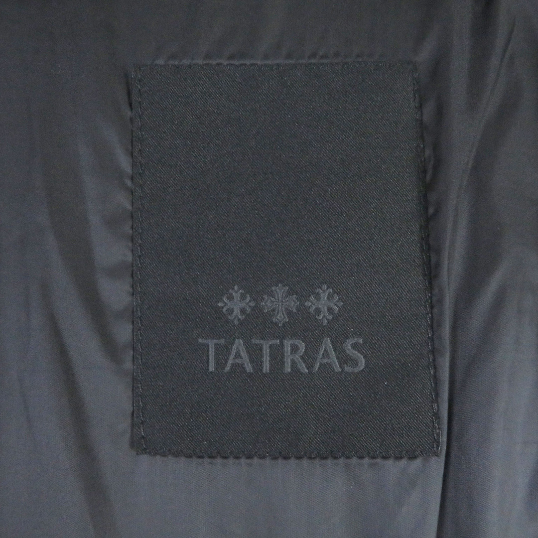 TATRAS(タトラス)の美品□TATRAS タトラス 20AW MTA20A4566 BOESIO フーデッド WZIP パフィージャケット ダウンジャケット ブラック 02 ハンガー付き 正規品 メンズ メンズのジャケット/アウター(ダウンジャケット)の商品写真