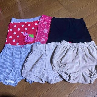 ホットビスケッツ(HOT BISCUITS)のbaiya80ショートパンツ短パン女の子まとめ売りベビーキッズ子供服ミキハウス(パンツ)