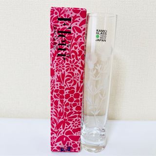 KAMEI GLASS HANDMAID 一輪挿し あざみ 花瓶(花瓶)