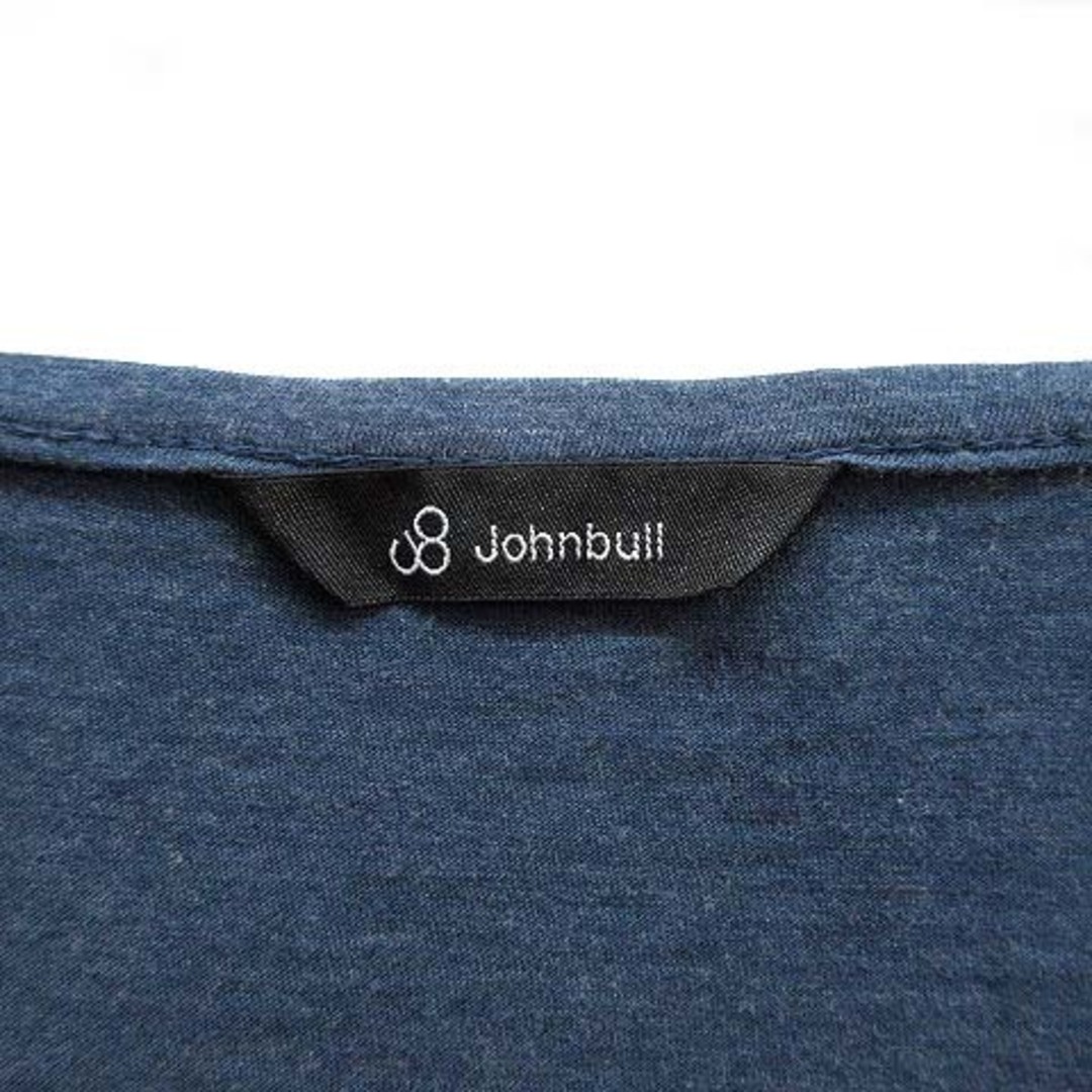 JOHNBULL(ジョンブル)のジョンブル ヘンリーネック Tシャツ カットソー 七分袖 カットオフ 薄手 M メンズのトップス(その他)の商品写真