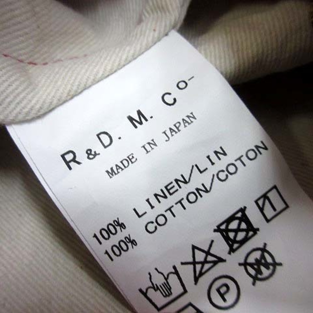 オールドマンズテーラー R&D.M.Co リネンチェックバッグ 赤 レッド レディースのバッグ(トートバッグ)の商品写真