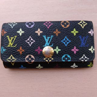 LOUIS VUITTON ヴィトン マルチカラー キーケース ブラック