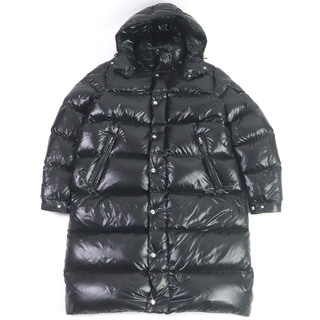 モンクレール(MONCLER)の良品□MONCLER モンクレール 19-20AW HANOVERIAN WZIP フーデッド ダウンジャケット ダウンコート ブラック 4 正規品 メンズ 定価341,000円(ダウンジャケット)