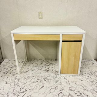 17332 パソコンデスク　ワークデスク IKEA  MICKE(オフィス/パソコンデスク)