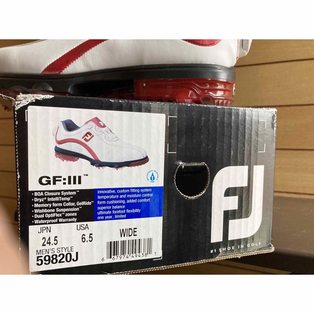 FootJoy(フットジョイ)のフットジョイ  ゴルフシューズ  24.5 スポーツ/アウトドアのゴルフ(ウエア)の商品写真