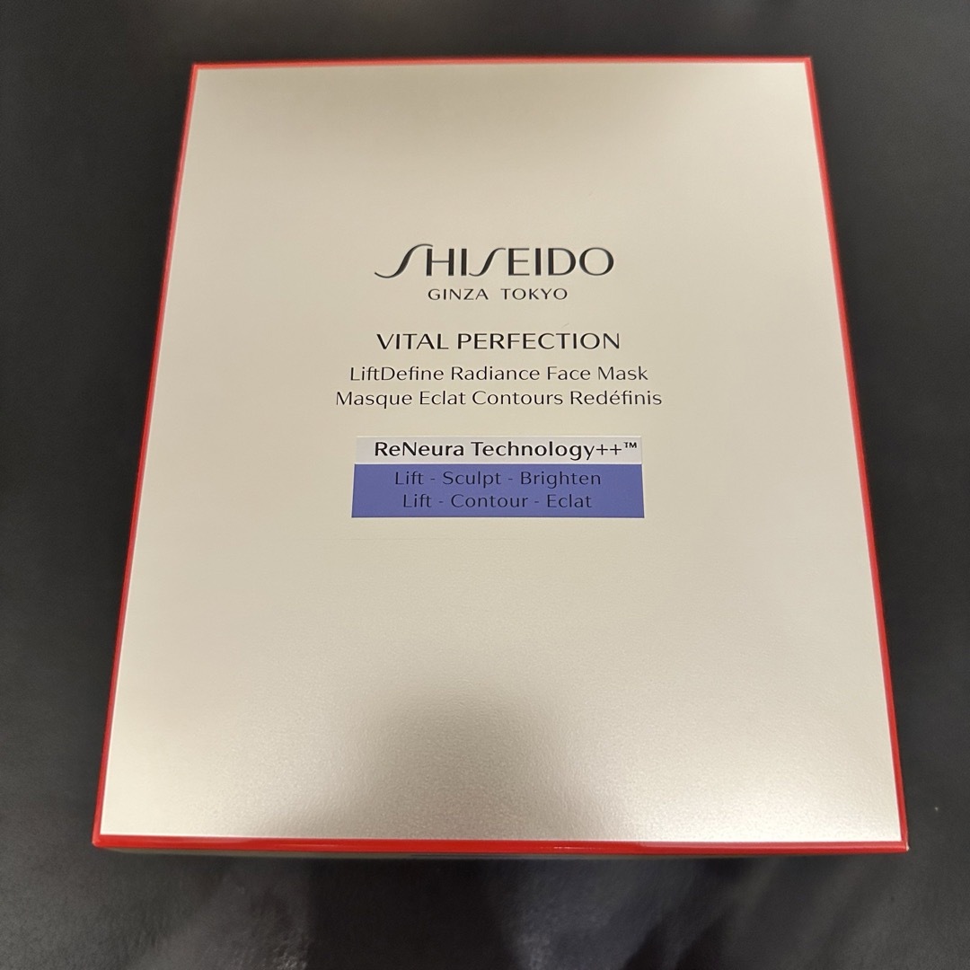 SHISEIDO (資生堂)(シセイドウ)の新品未開封　資生堂バイタルパーフェクション フェイスマスク6セット入り×1個 コスメ/美容のスキンケア/基礎化粧品(パック/フェイスマスク)の商品写真