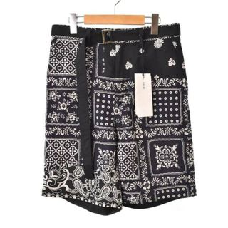 サカイ Archive Print Mix Shorts 0 21-02473M