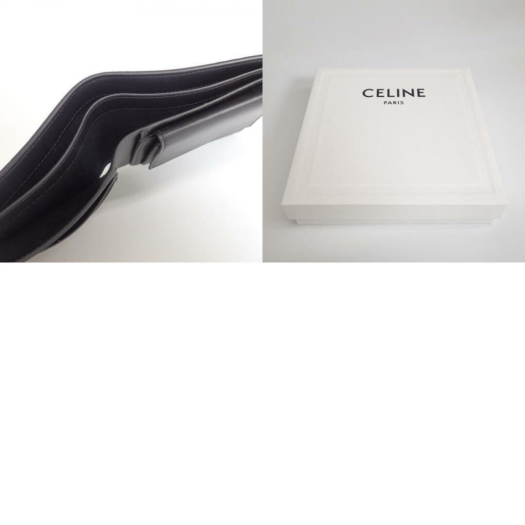 celine(セリーヌ)のセリーヌ バイフォールド クロコ型押しレザー メンズのファッション小物(折り財布)の商品写真