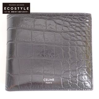 celine - セリーヌ バイフォールド 型押しレザー