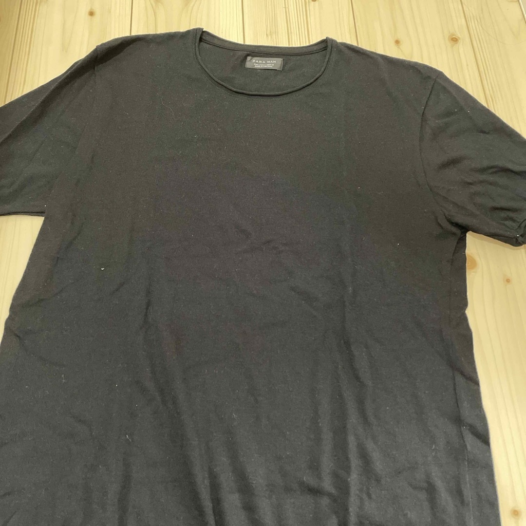 ZARA(ザラ)のZARA サマーニット メンズのトップス(Tシャツ/カットソー(半袖/袖なし))の商品写真