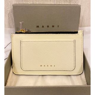 Marni - マルニ MARNI  カードケース フラグメントケース オフホワイト　アイボリー