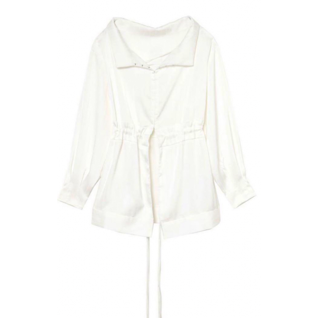 melt the lady strap blouse White レディースのトップス(シャツ/ブラウス(長袖/七分))の商品写真