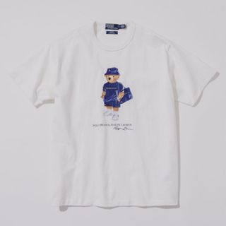 ビームス(BEAMS)のBEAMS POLO Ralph Lauren ポロベア 白 M(Tシャツ/カットソー(半袖/袖なし))