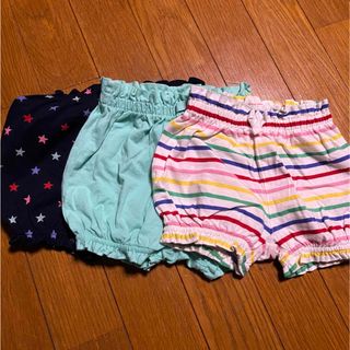 ベビーギャップ(babyGAP)のbaiyaベビーギャップ80ショートパンツズボンかぼちゃパンツまとめ売り春夏(パンツ)