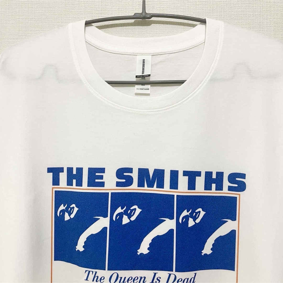 THE SMITHS Tシャツ 2XLサイズ スミス ホワイト Tee メンズのトップス(Tシャツ/カットソー(半袖/袖なし))の商品写真