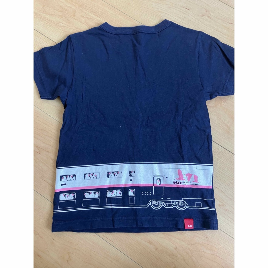 OJICO(オジコ)のオジコ 新幹線Tシャツ120cm キッズ/ベビー/マタニティのキッズ服男の子用(90cm~)(Tシャツ/カットソー)の商品写真