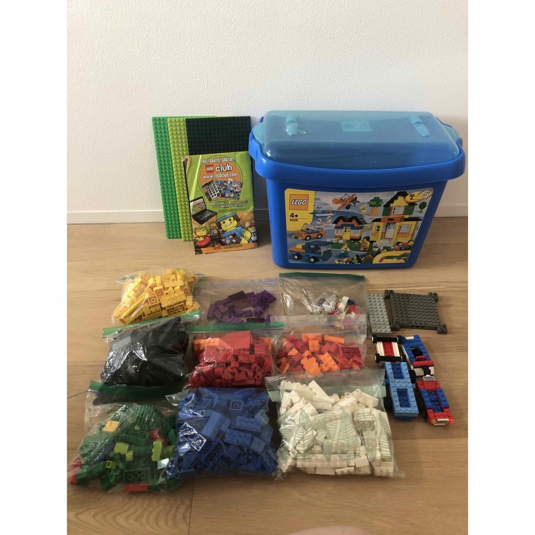 LEGO レゴ　青のバケツ　スーパデラックス　5508 キッズ/ベビー/マタニティのおもちゃ(積み木/ブロック)の商品写真