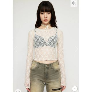 ラグアジェム(LAGUA GEM)の【新品未使用】lagua gem flor lace トップス(シャツ/ブラウス(長袖/七分))