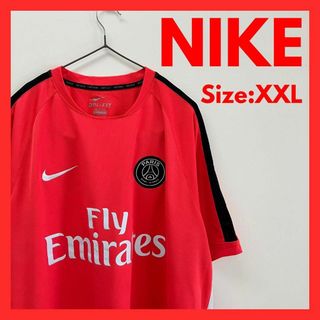 NIKE - 【即日発送】古着　NIKE ナイキ　パリサンジェルマン　ゲームシャツ　XL