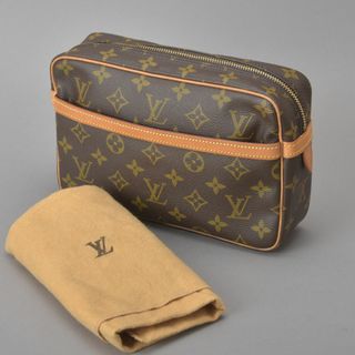 ルイヴィトン(LOUIS VUITTON)の極美品◇ルイヴィトン コンピエーニュ23 セカンドバッグ モノグラム ベタ無し(クラッチバッグ)