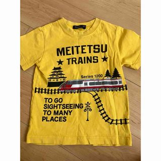 電車柄Tシャツ120cm(Tシャツ/カットソー)