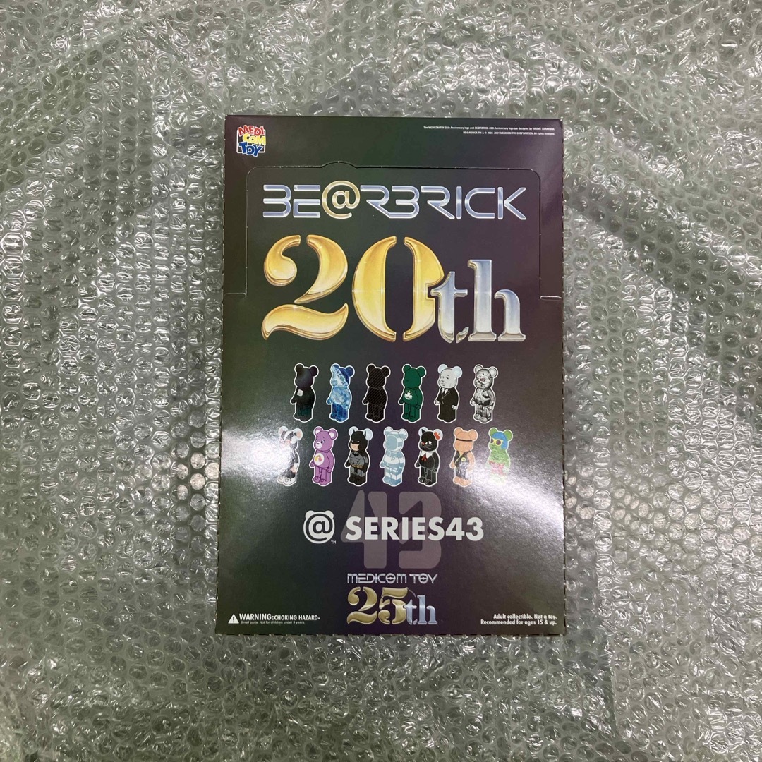 BE@RBRICK(ベアブリック)のBE@RBRICK SERIES 43 ベアブリック 20周年 エンタメ/ホビーのおもちゃ/ぬいぐるみ(その他)の商品写真