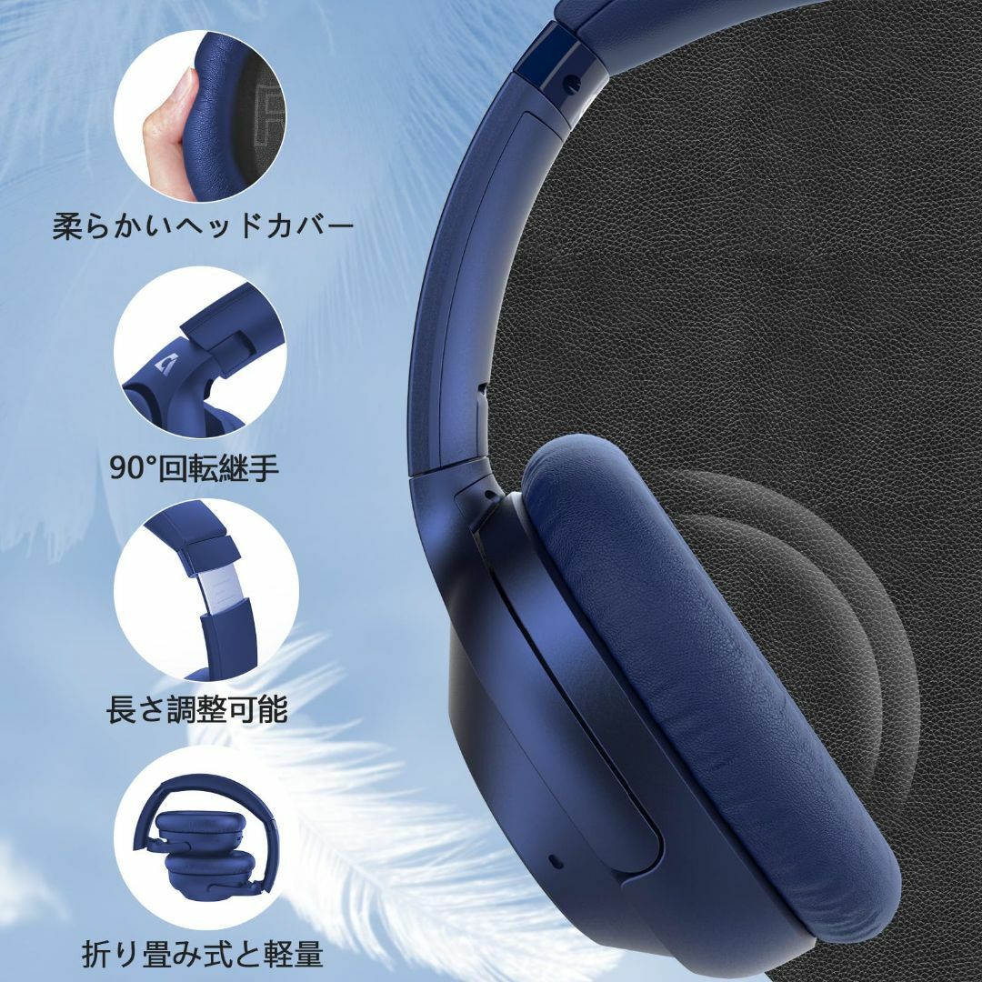 サイズ:M_色:ブルー】Ankbit E500 ワイヤレス ヘッドホン ノイズの通販 by ✨️SALA's Shop✨️|ラクマ サイズ:M_色:ブルー】Ankbit E500 ワイヤレス ヘッドホン ノイズの通販 by ✨️SALA's Shop✨️|ラクマ
