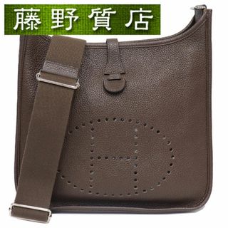 エルメス(Hermes)のエルメス HERMES エブリン 3PM トリヨン こげ茶 シルバー金具 □Ｏ刻印 2011年 ショルダーバッグ 8100(ショルダーバッグ)