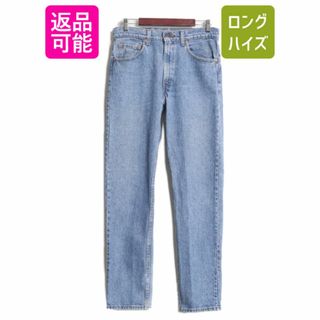 リーバイス(Levi's)の90s USA製 リーバイス 505 デニム パンツ メンズ 33 32 / オールド Levis ジーンズ ジーパン Gパン スリム ストレート アメリカ製 赤タブ(デニム/ジーンズ)