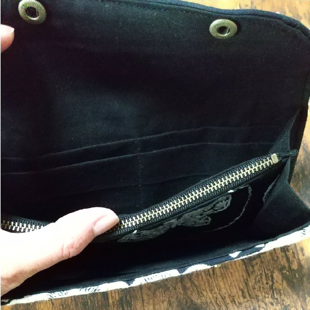 ミナペルホネン ハンドメイド 財布 ハンドメイドのファッション小物(財布)の商品写真
