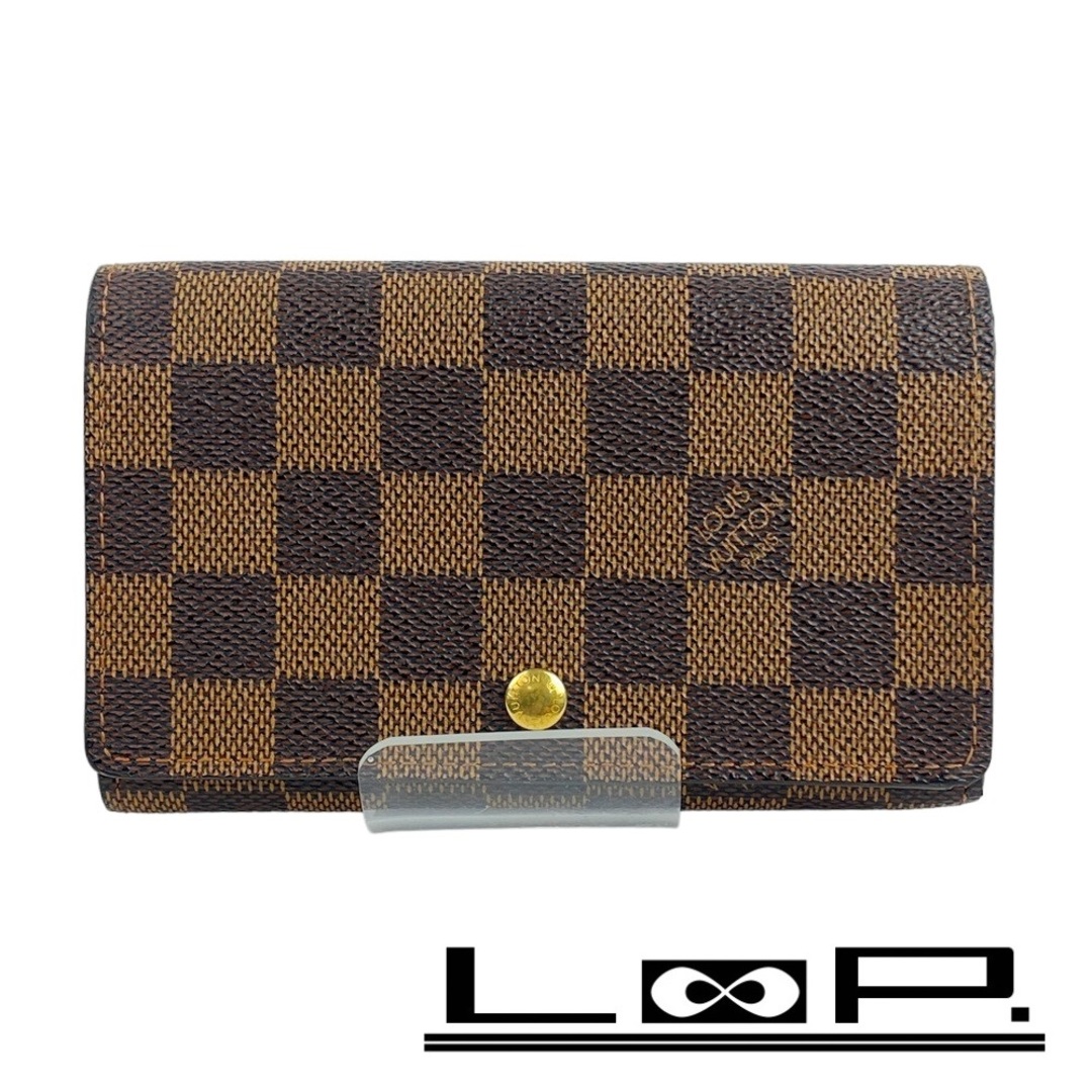 LOUIS VUITTON(ルイヴィトン)の■中古■　ルイヴィトン ポルトモネ ビエ トレゾール 財布 ダミエ N61730 【113871】 レディースのファッション小物(財布)の商品写真