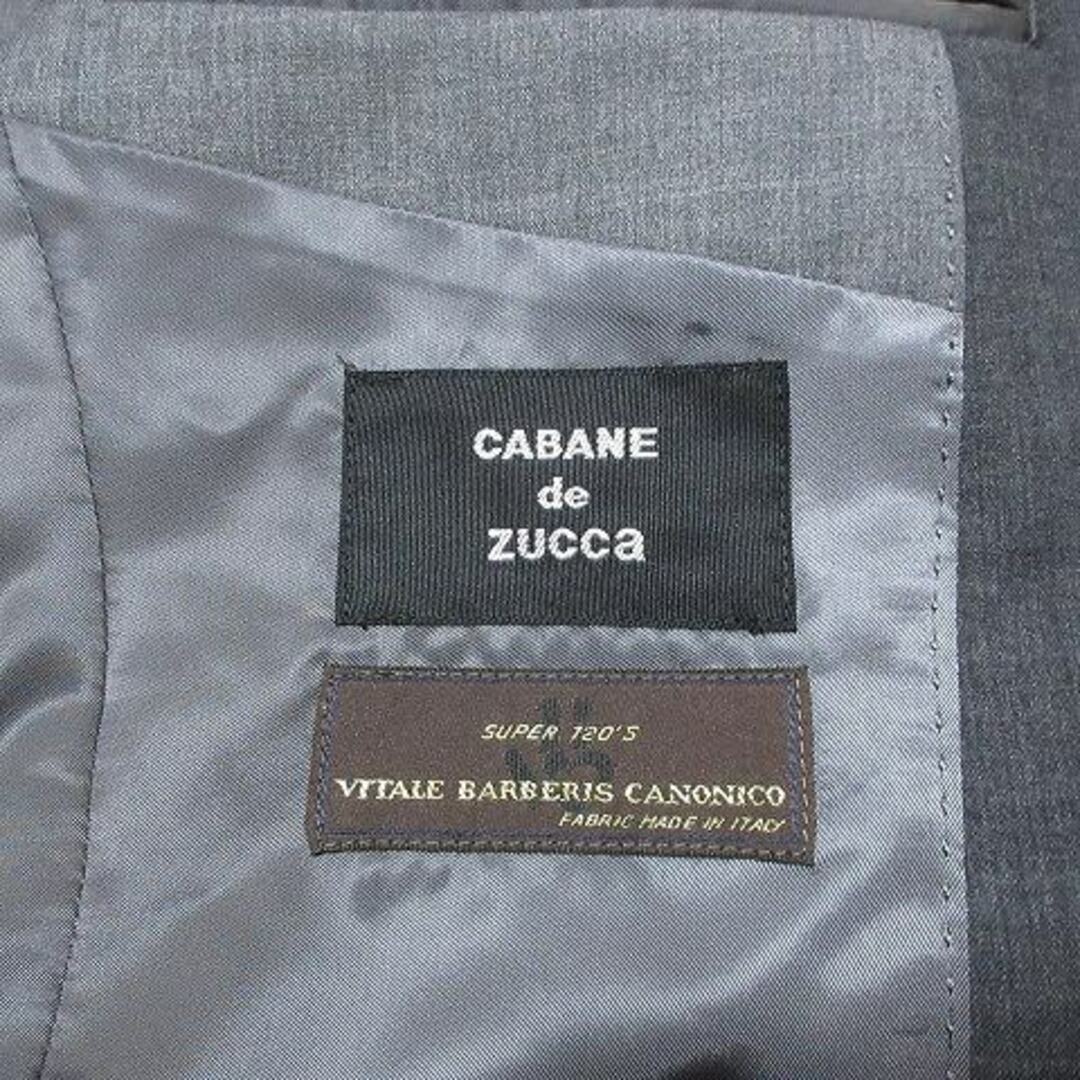 CABANE de ZUCCa(カバンドズッカ)のカバンドズッカ バイカラー テーラードジャケット カノニコ地 背抜き IBO49 メンズのジャケット/アウター(テーラードジャケット)の商品写真