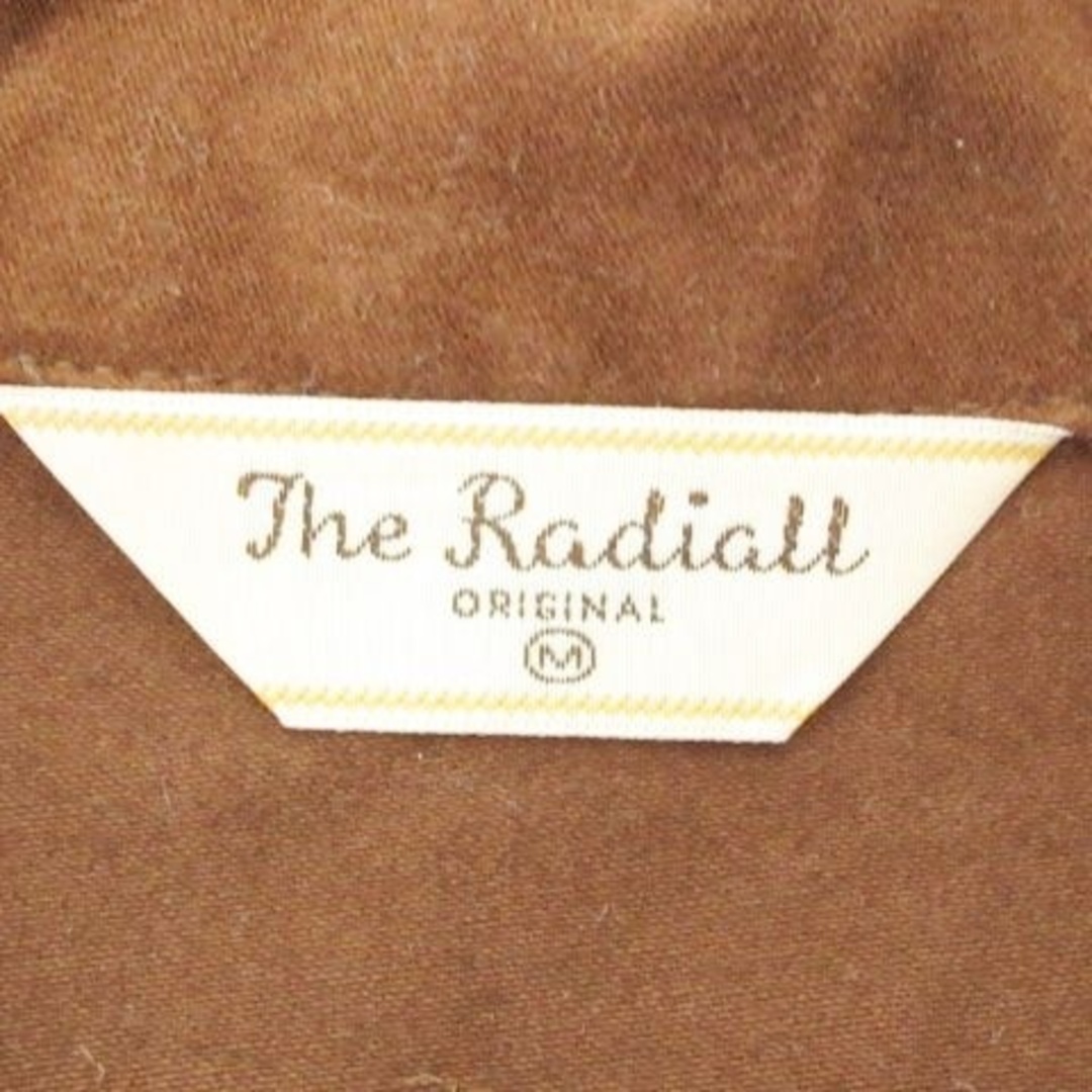 RADIALL(ラディアル)のラディアル シャツ 長袖 モールスキン レースアップ  コットン M ブラウン メンズのトップス(シャツ)の商品写真