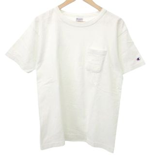 Champion - チャンピオン ポケットTシャツ 半袖 T1011 USA製 カットソー M 白