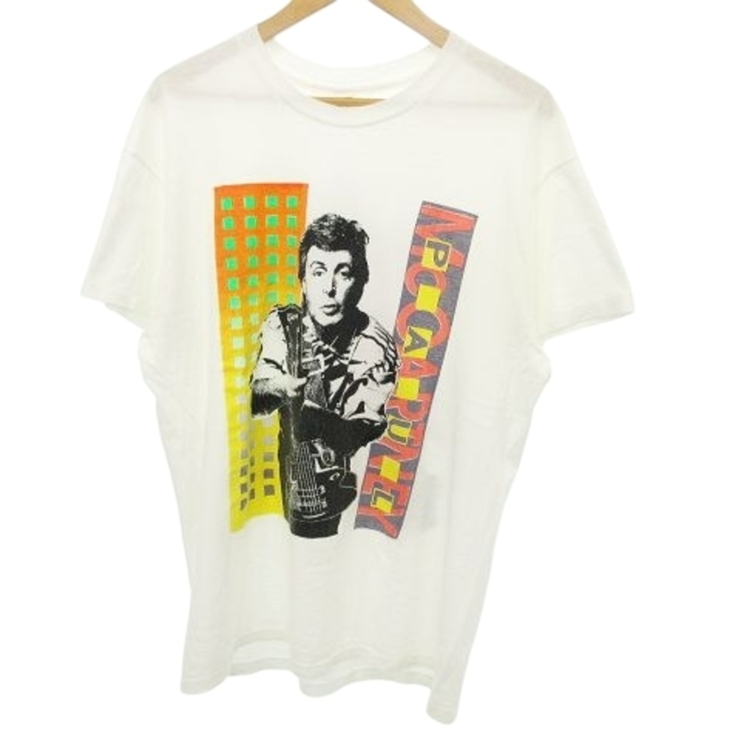 Hanes(ヘインズ)のヘインズ 90s プリント Tシャツ 半袖 ポールマッカートニー XL 白 メンズのトップス(Tシャツ/カットソー(半袖/袖なし))の商品写真