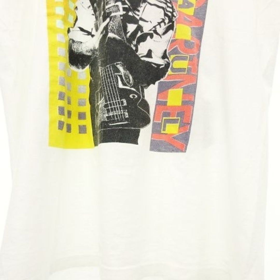 Hanes(ヘインズ)のヘインズ 90s プリント Tシャツ 半袖 ポールマッカートニー XL 白 メンズのトップス(Tシャツ/カットソー(半袖/袖なし))の商品写真